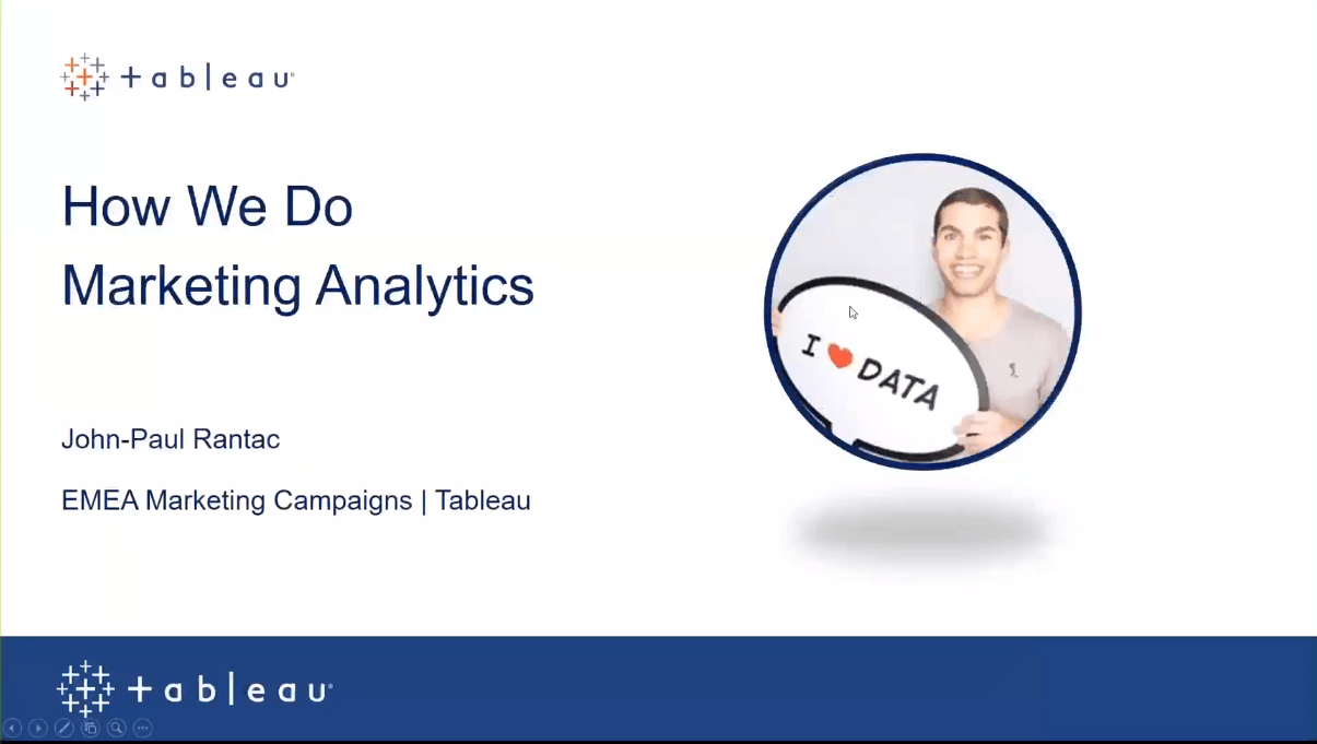 Passa a How Tableau uses Tableau to manage marketing programs