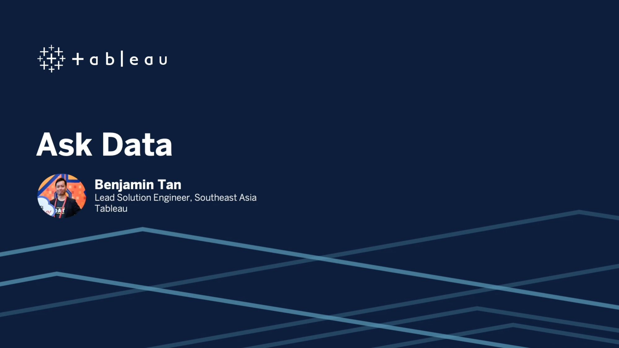 Navigate to Tableau: Ask Data