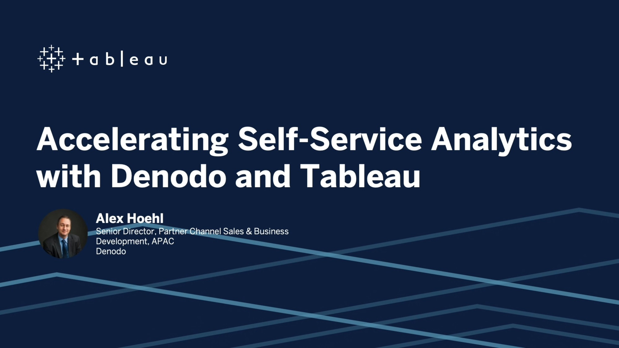 Navigate to Denodo: Accelerating Self-Service Analytics with Denodo and Tableau