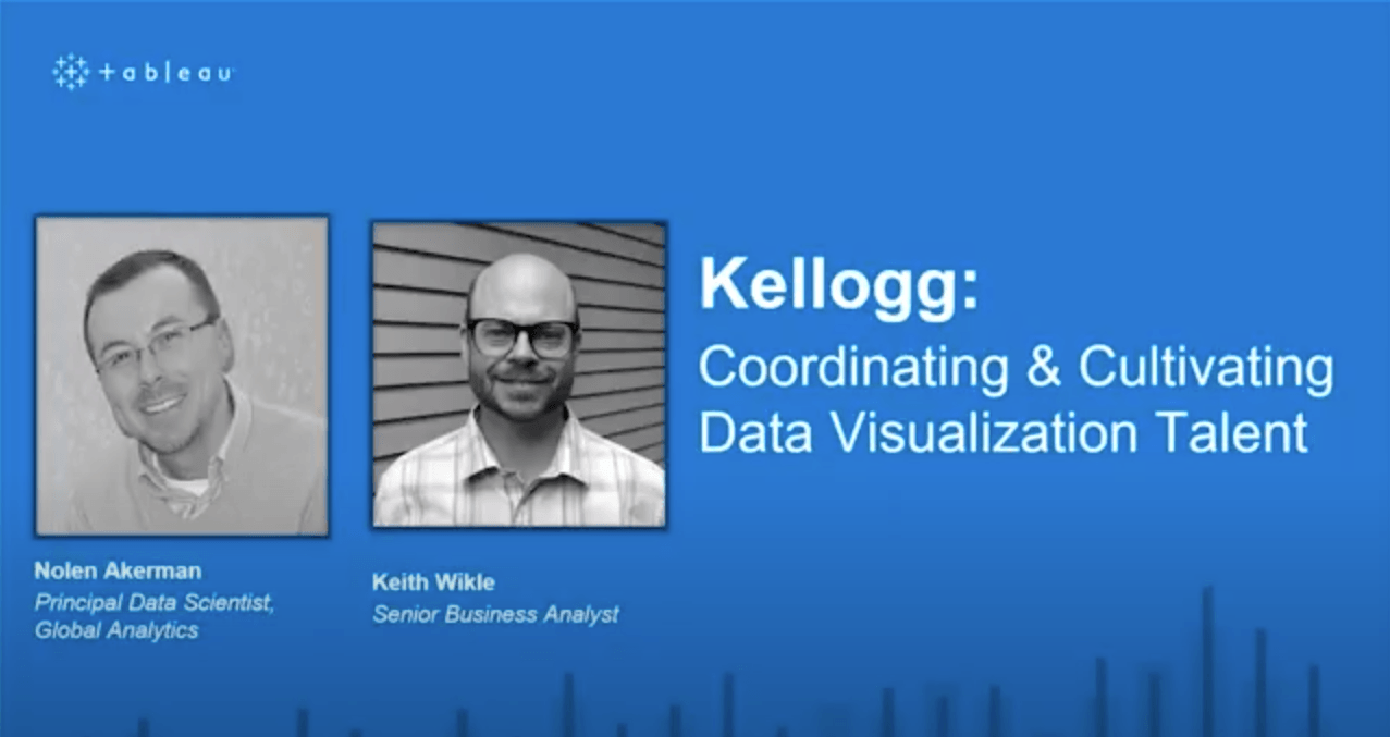Kellogg: Coordinating and Cultivating Data Visualization Talent に移動
