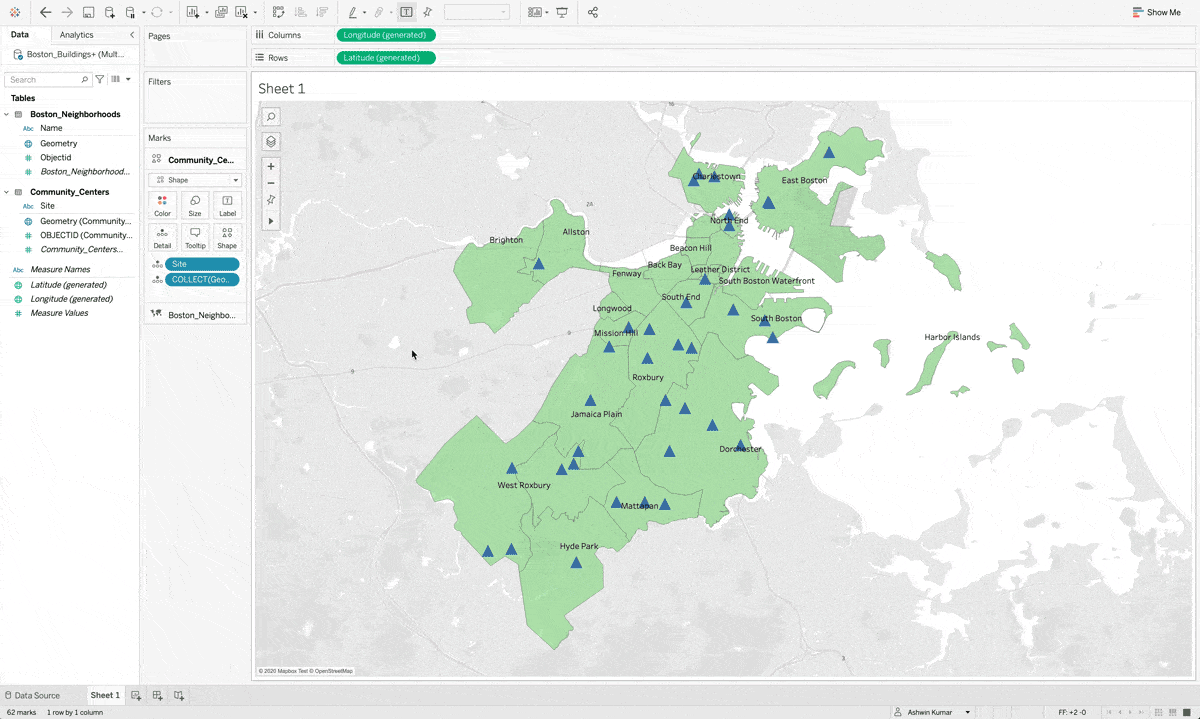 Multiple map layers in Tableau