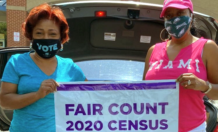 Fair Count volunteers advocating for Census representation in Georgia