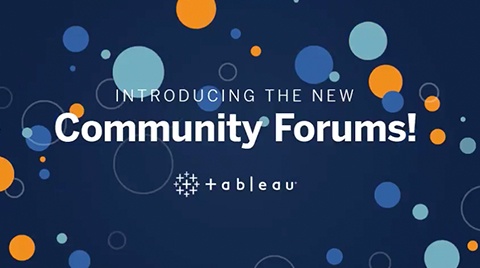 Tableau フォーラムは新しいウィンドウで開きます