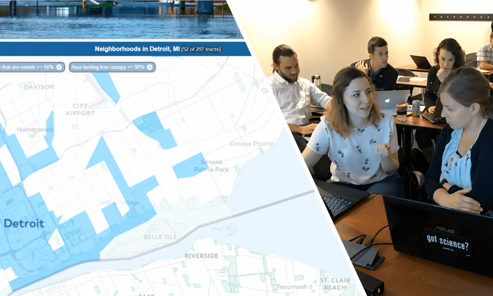 Navegue para Using open data for municipal planning