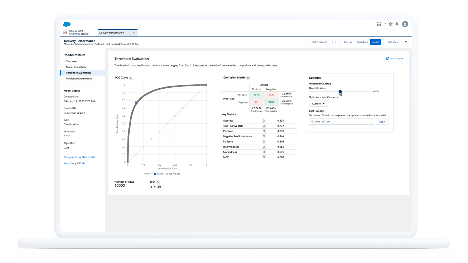 Captura de pantalla del producto sobre capacitar a las personas con inteligencia artificial