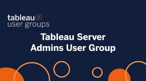 AMER Tableau Server User Group