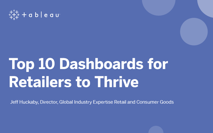 Top 10 Dashboards for Retailers to Thrive