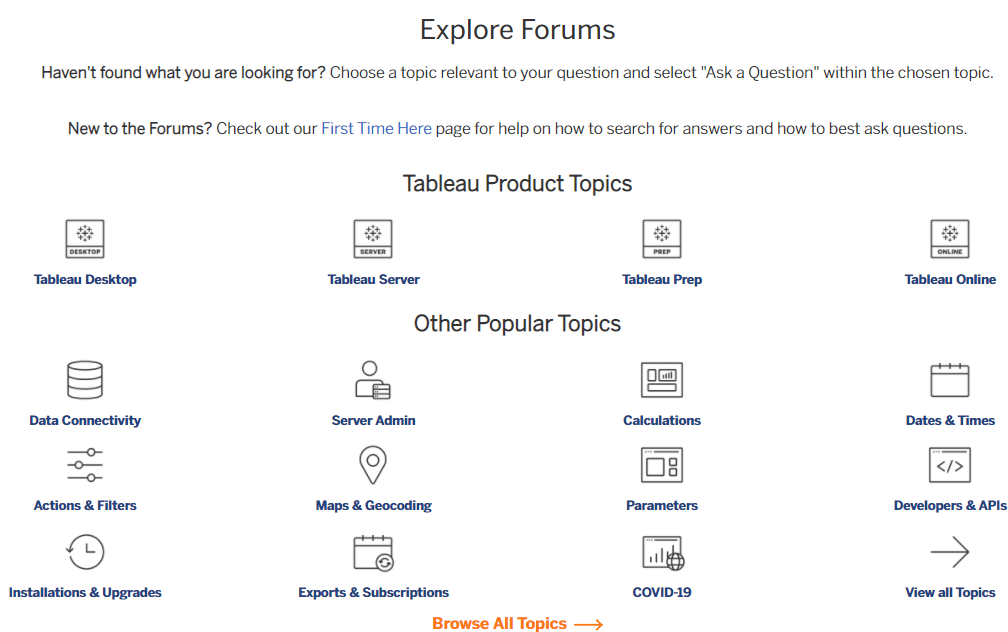 Explore Forums