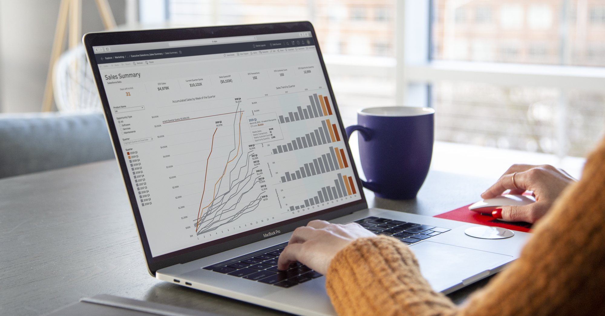 Navigate to Tableau data literacy curriculum in canvas