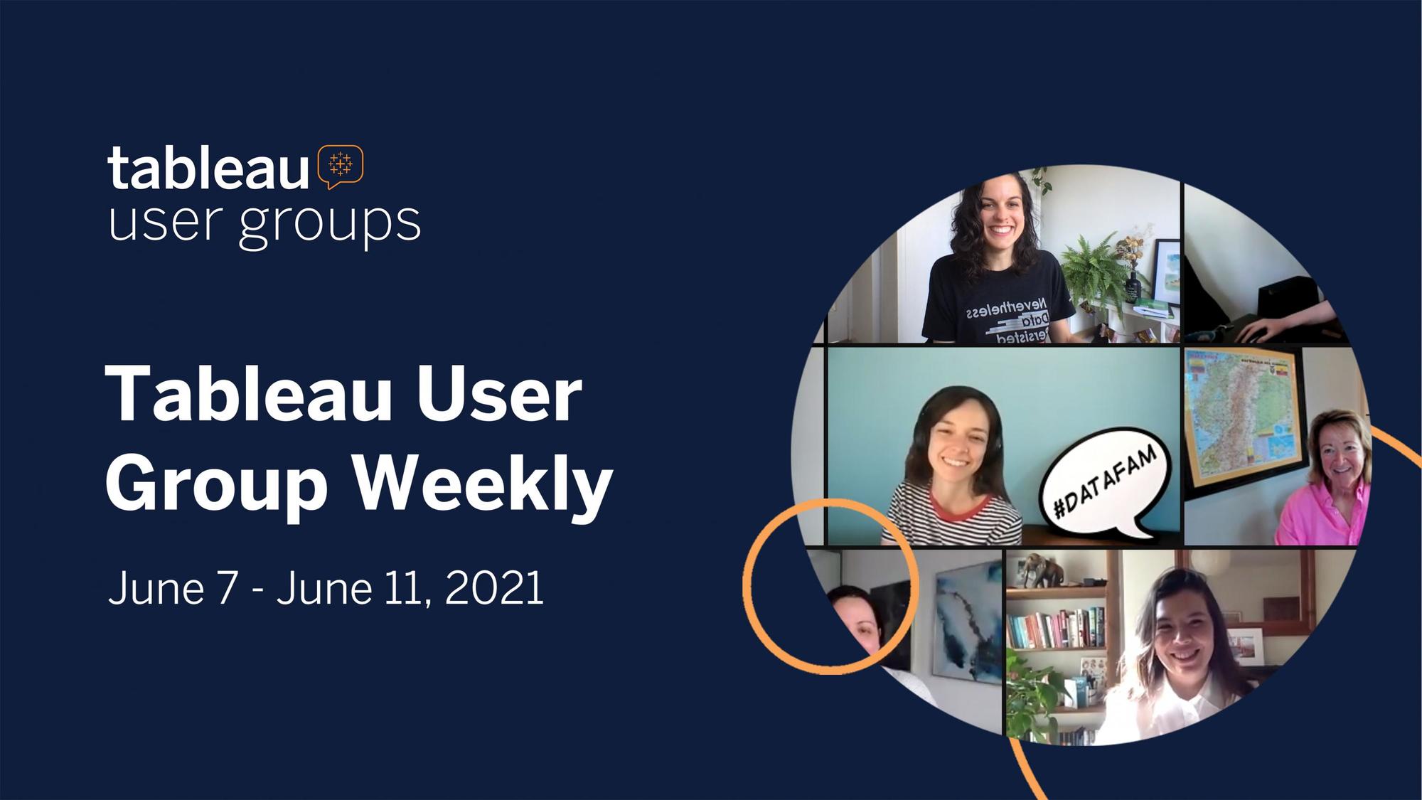 User Group Weekly Header