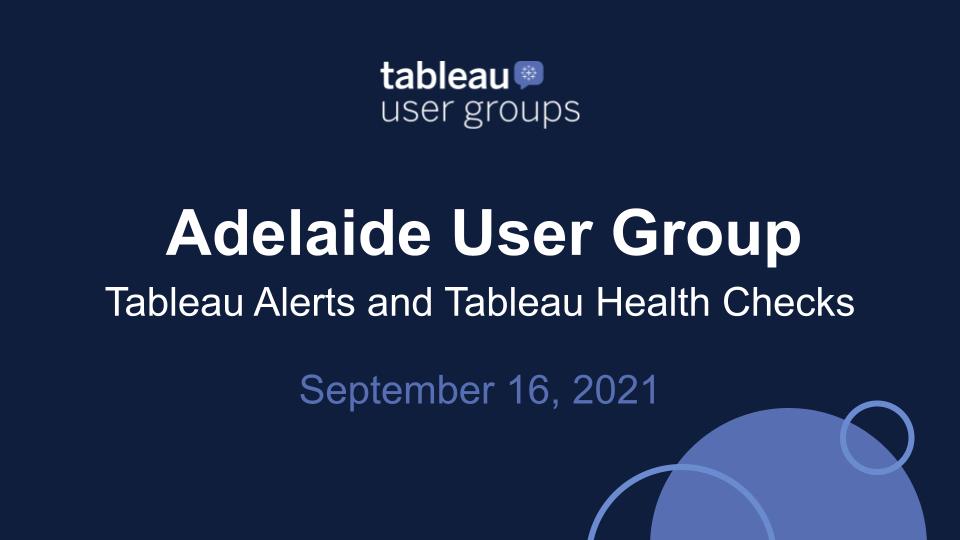 Tuscon Tableau User Group