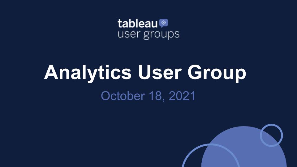 Ireland Tableau User Group