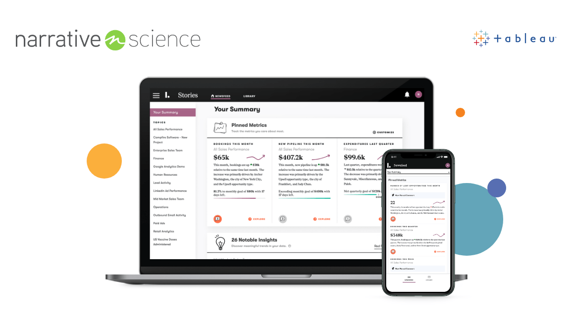 Tableau Narrative Science