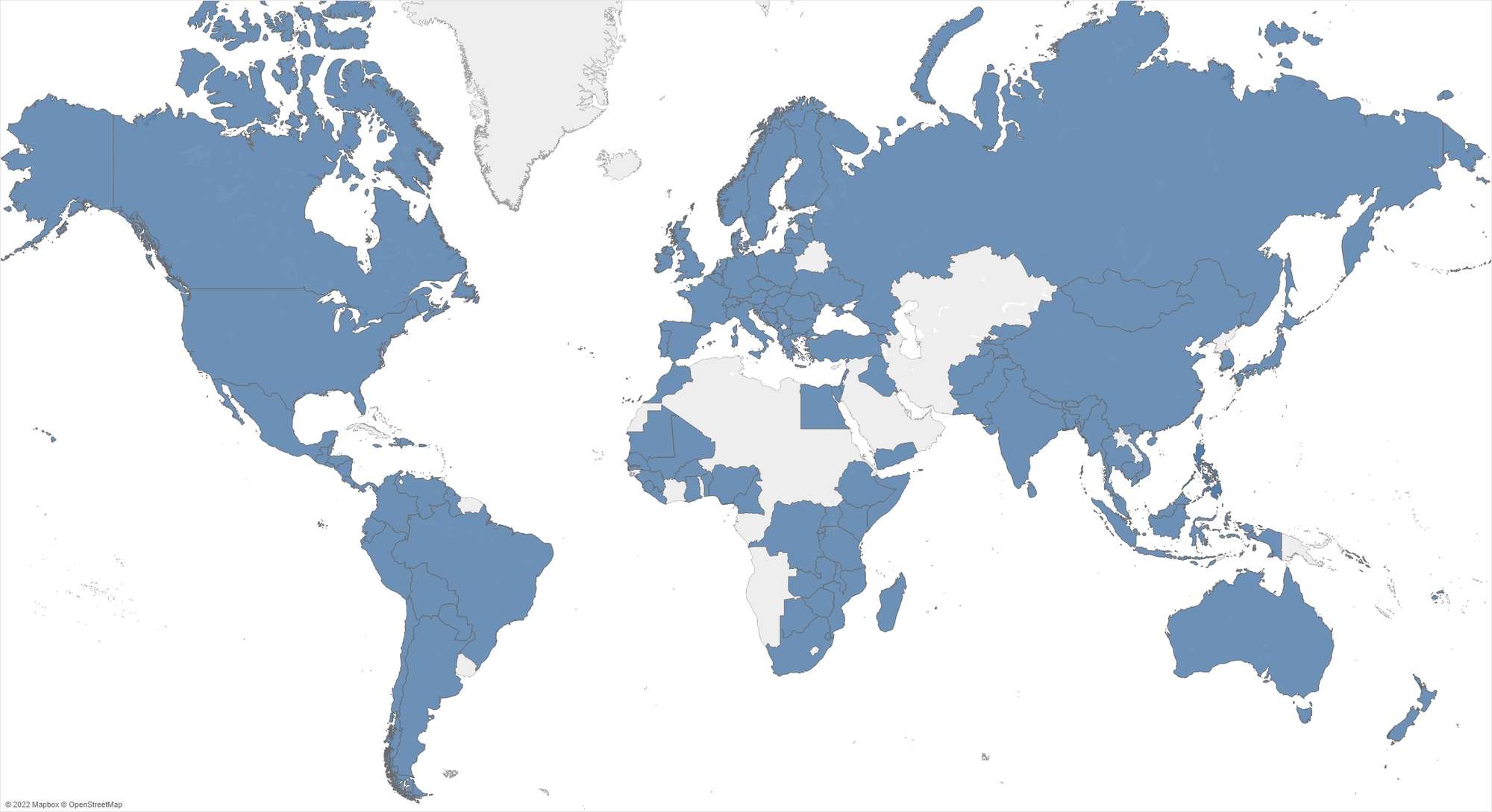 Tableau Foundation footprint globally