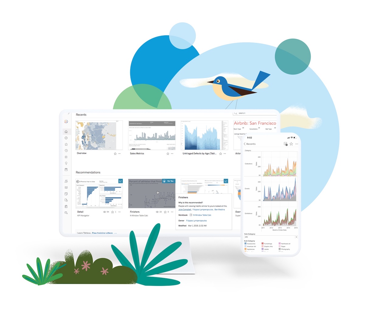 Start your free trial of Tableau
