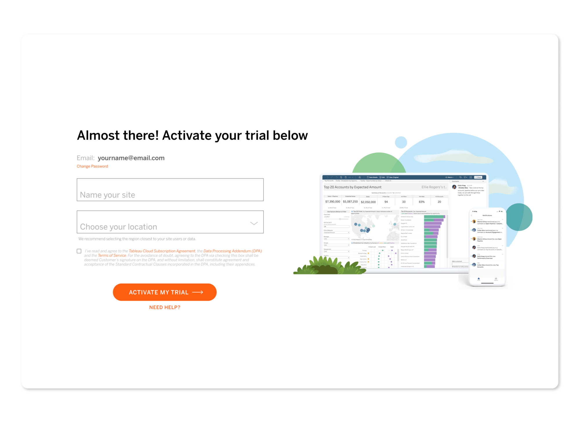 Start TOL trial image