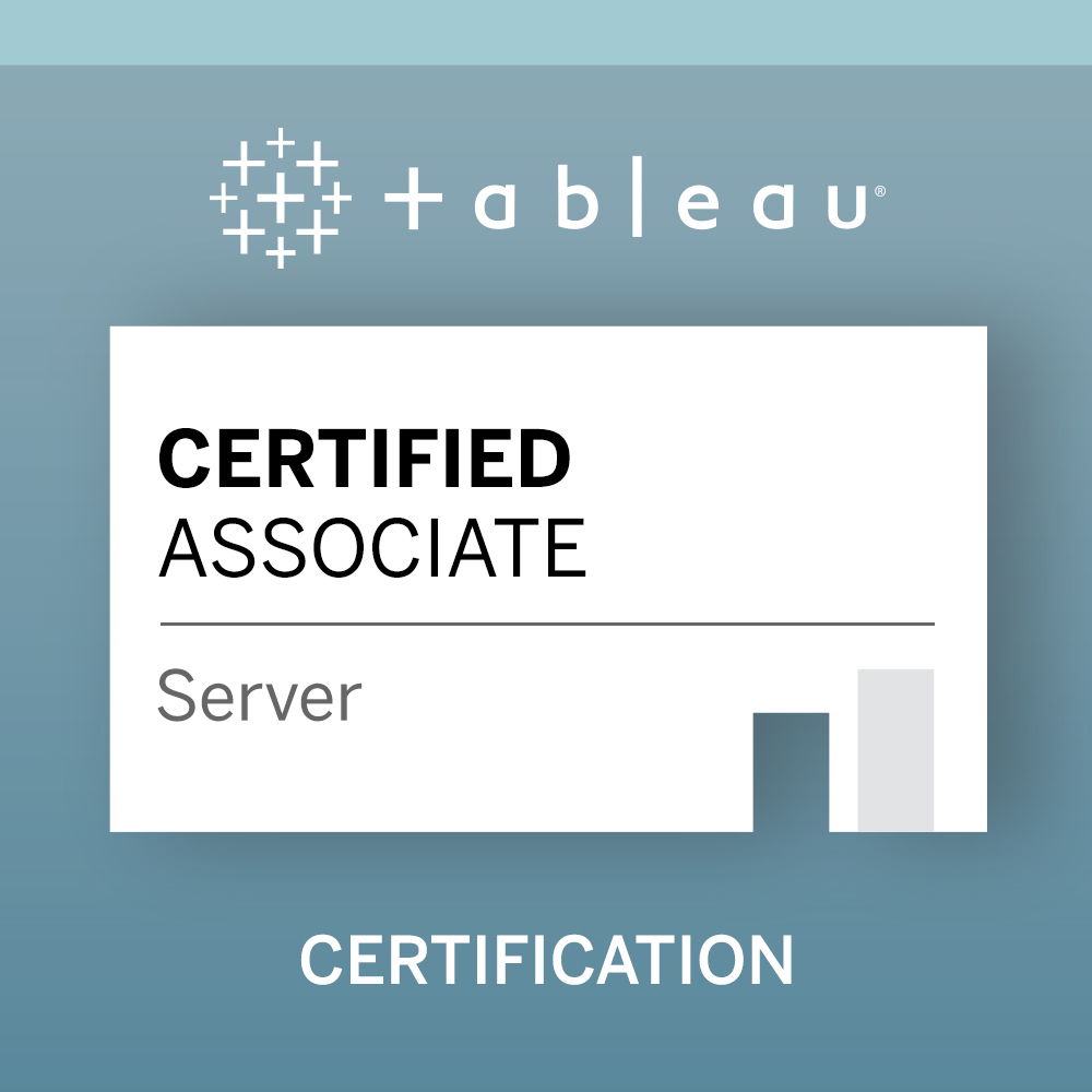 Tableau Certified Server Associate