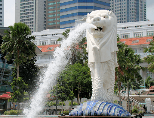 Merlion Statue