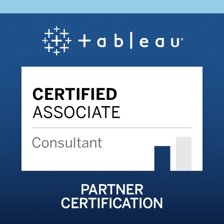 Tableau Certified Associate Consultant