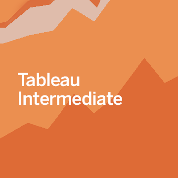 Tableau Intermediate (中級)