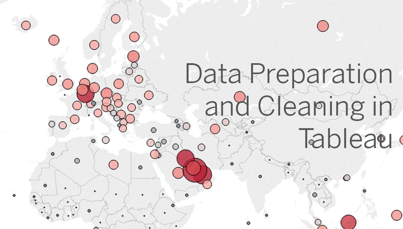 Data preparation and data cleaning are important aspects of data governance that can be performed using Tableau. 