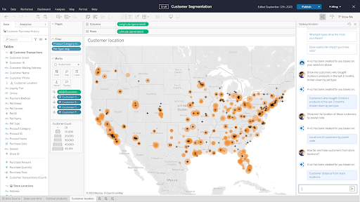  Einstein Copilot for Tableau