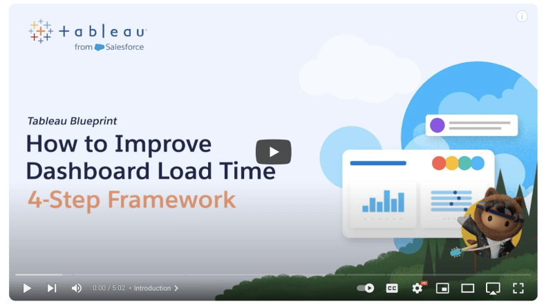 How to Improve Dashboard Load Time 4-Step Framework