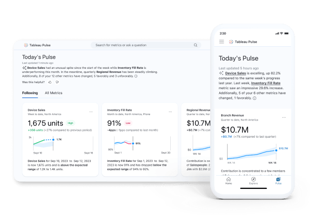 Tableau のコンテンツを簡単に利用