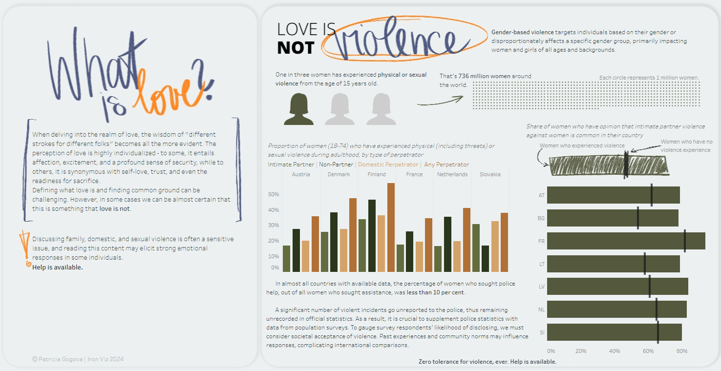 ‘CV’ by Pata Gogová on Tableau Public