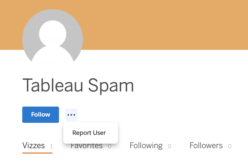 Tableau Public Spam Moderation Tool