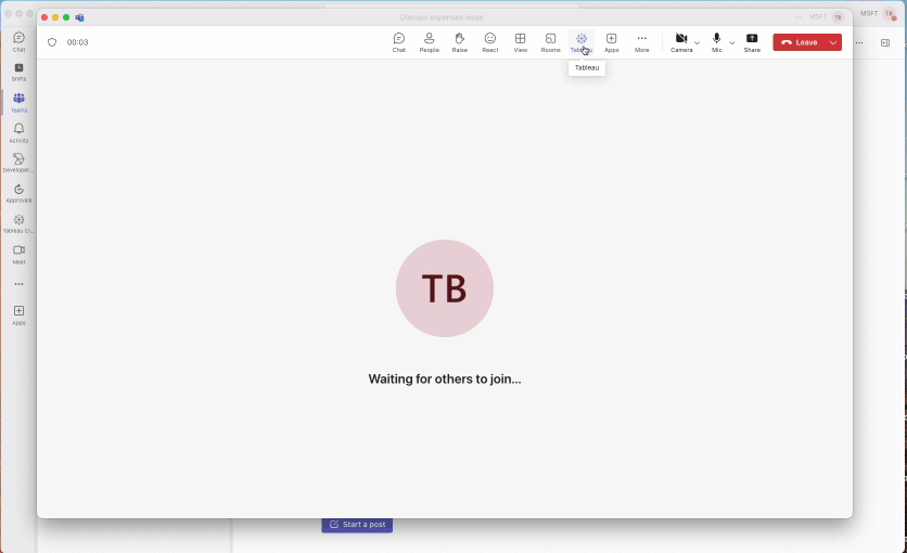 Tableau App for Microsoft 365 Word, Powerpoint, and Teams