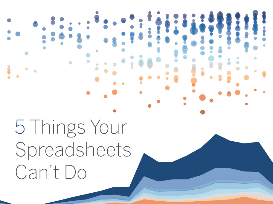 5 Things your spreadsheets can't do whitepaper
