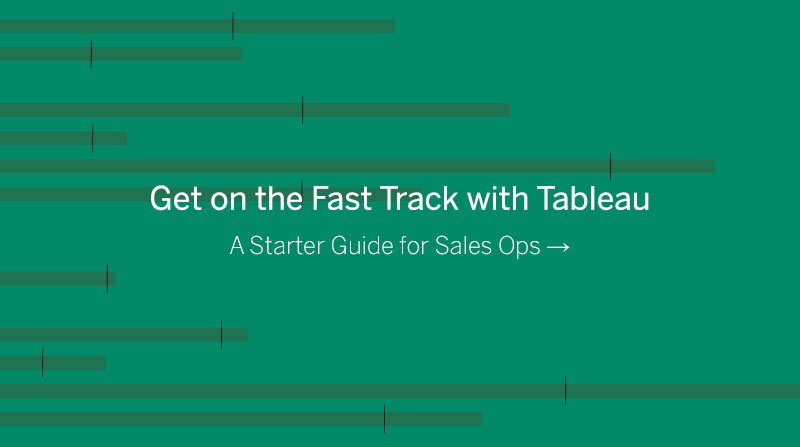 Navigate to Get on the Fast Track with Tableau