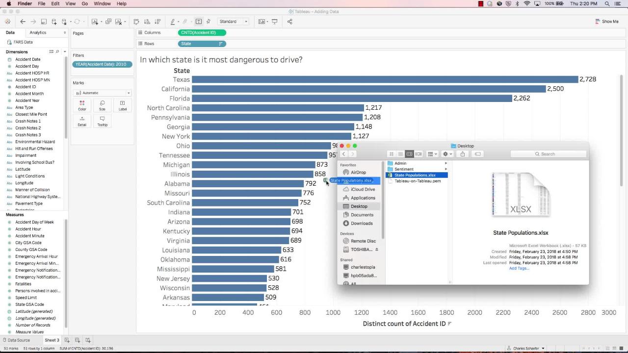 Navigate to Adding Data