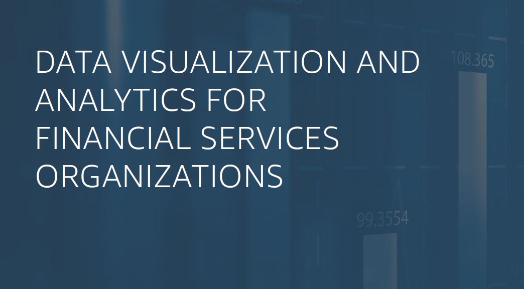 Navigate to Self-service analytics for financial services organizations