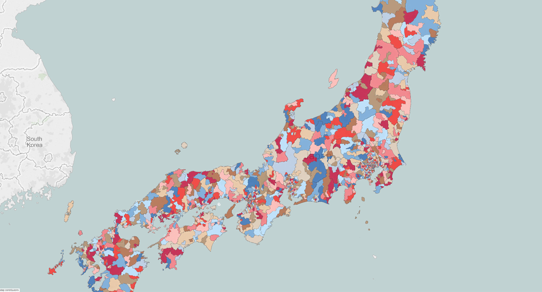 Japan Postal Codes