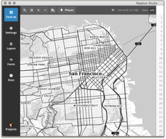 Zoom into SF on Mapbox