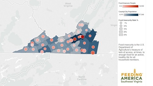 Navigate to Feeding America fights hunger with data and Tableau