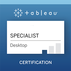 Zu Tableau Desktop Specialist
