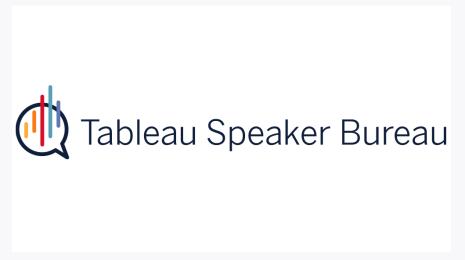 Tableau Speaker Bureau