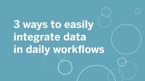 Tableau Data Culture: 3 ways to integrate data into workflows