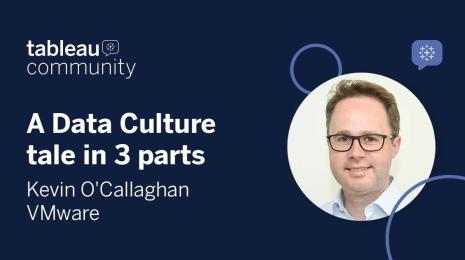 A Data Culture take in 3 parts, Kevin O'Callaghan, VMware, headshot
