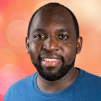 Tableau Tim Ngwena Headshot on orange background