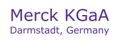 Logo for Merck KGaA, Darmstadt, Germany