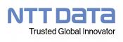 Logotyp för 株式会社NTTデータ（NTT DATA Corporation）