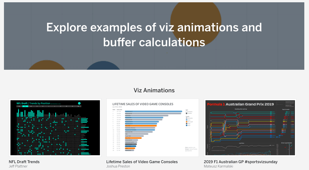 Fonctionnalités de Tableau 2020.1