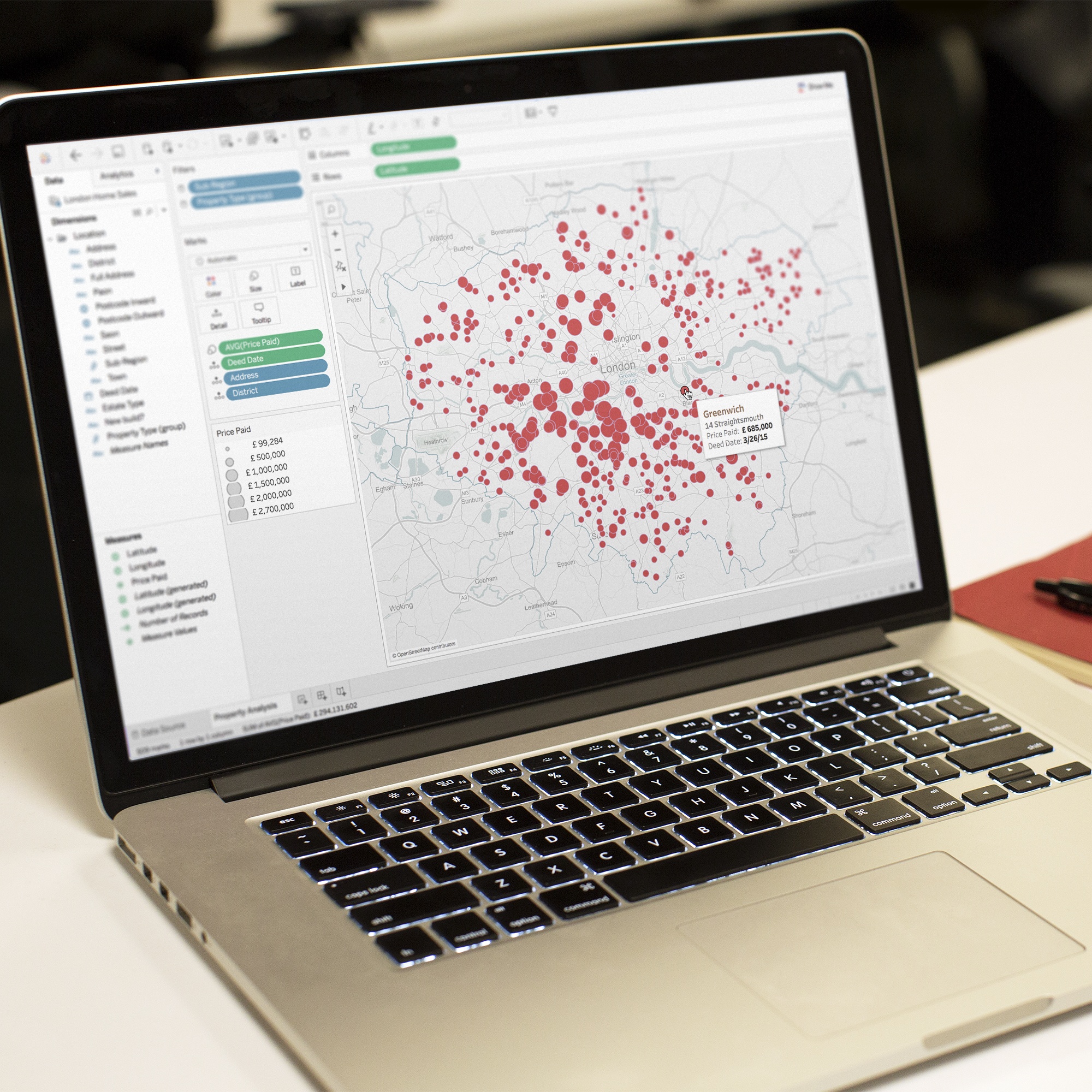 Navigate to Compare Tableau