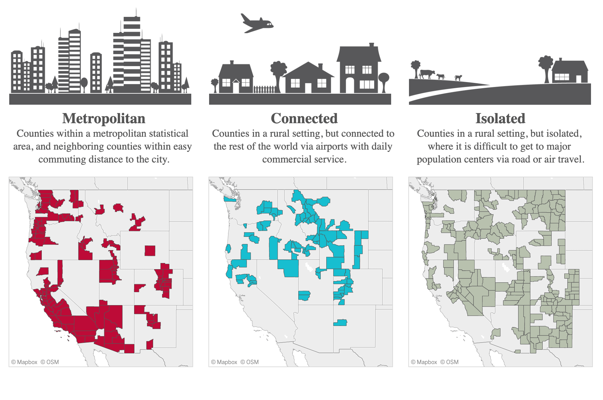 Navigate to Documenting three different wests