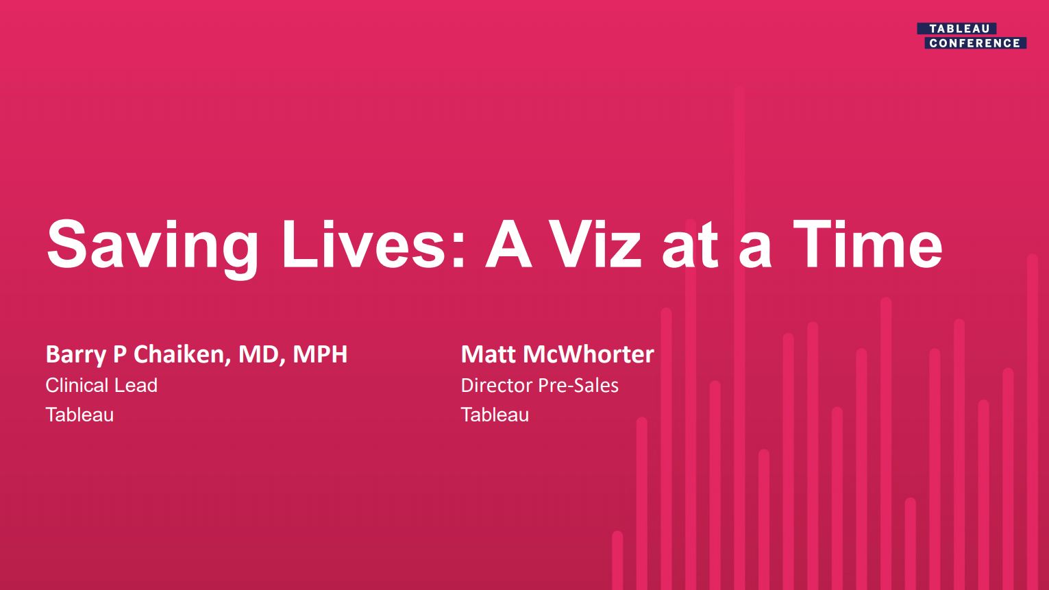 Navigate to Saving Lives, a Viz at a Time